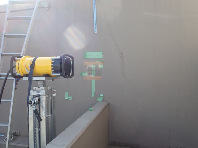 Ⅹ線レントゲン内部探査・ダイアモンド削孔(コア抜き)工事