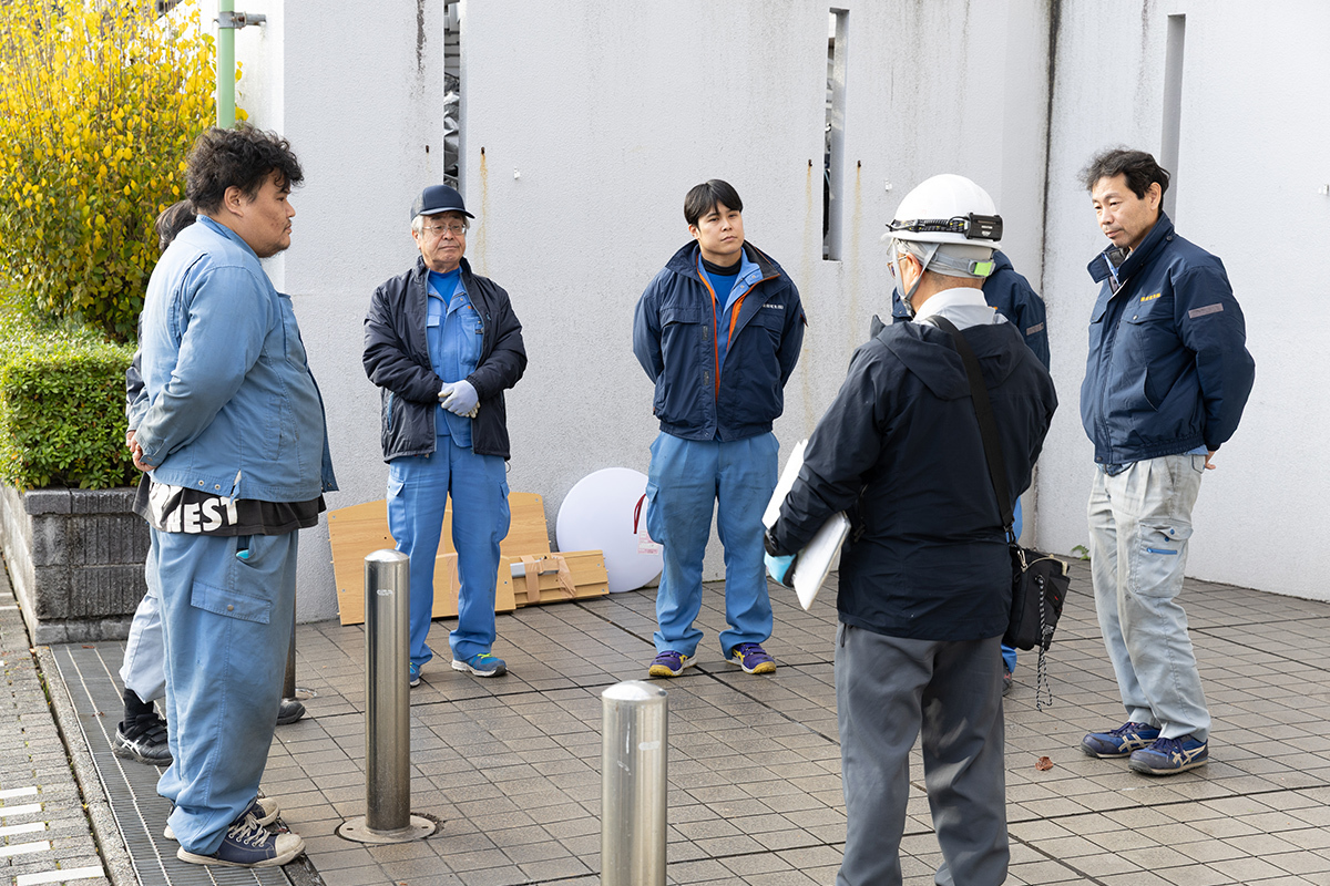スタッフの一日